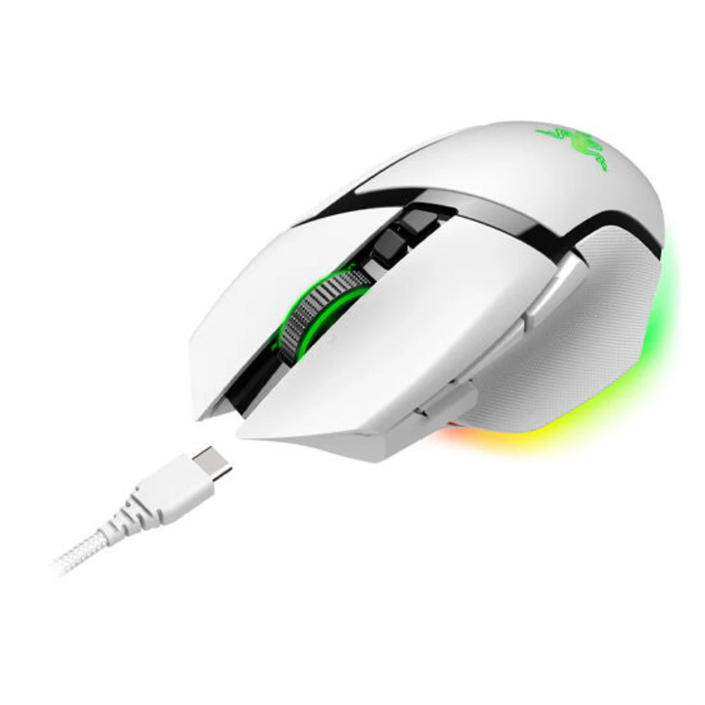 Razer Gaming Mouse Basilisk V3 Pro WL White